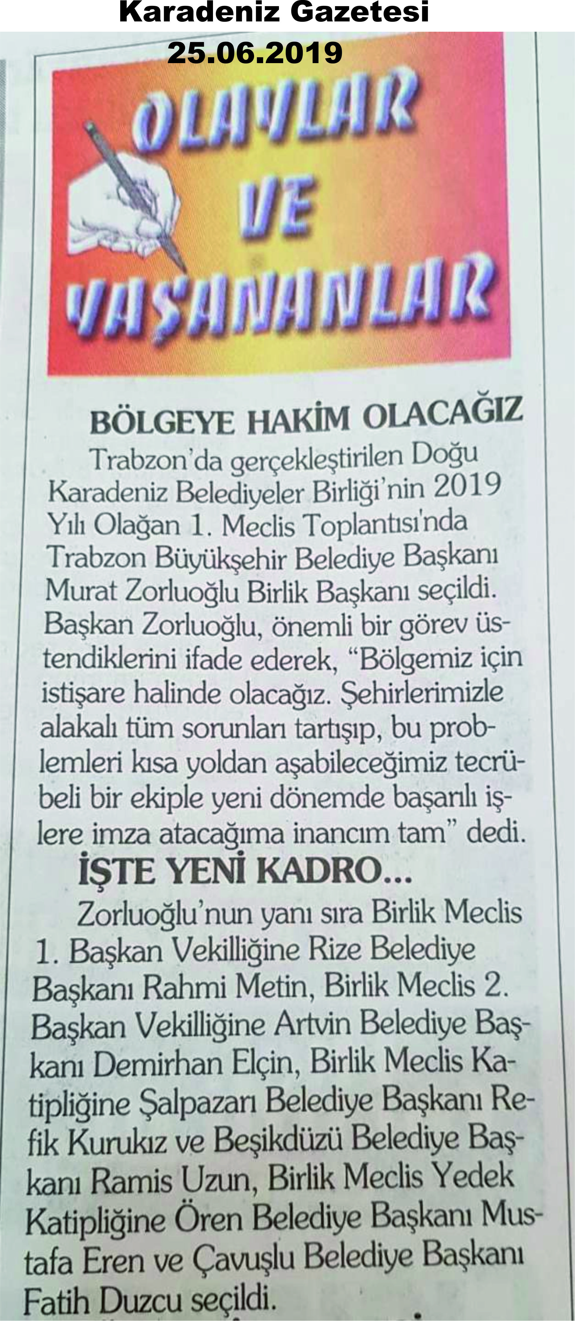 karadeniz gazetesi
