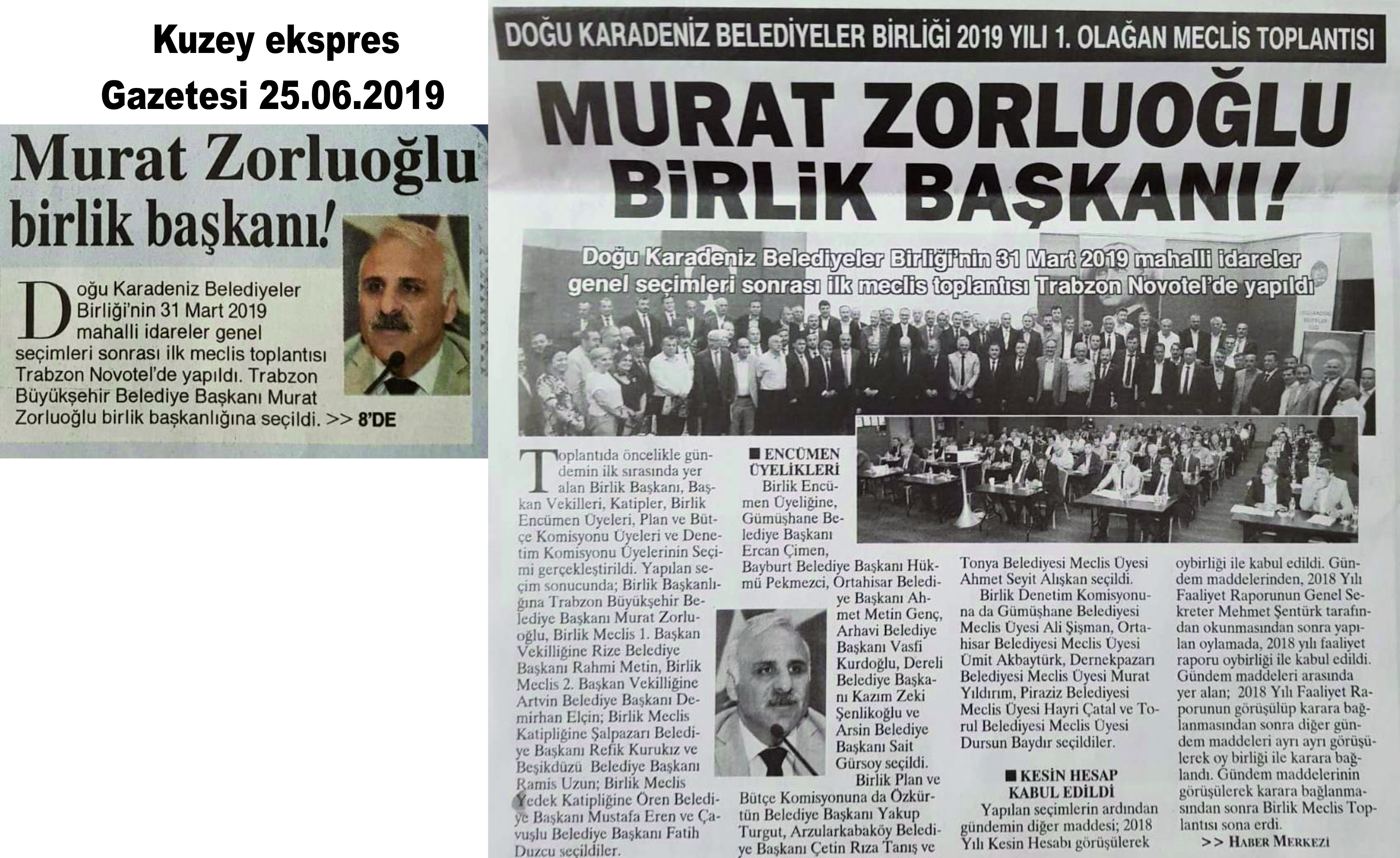 kuzey ekspres gazetesi 25.06.2019
