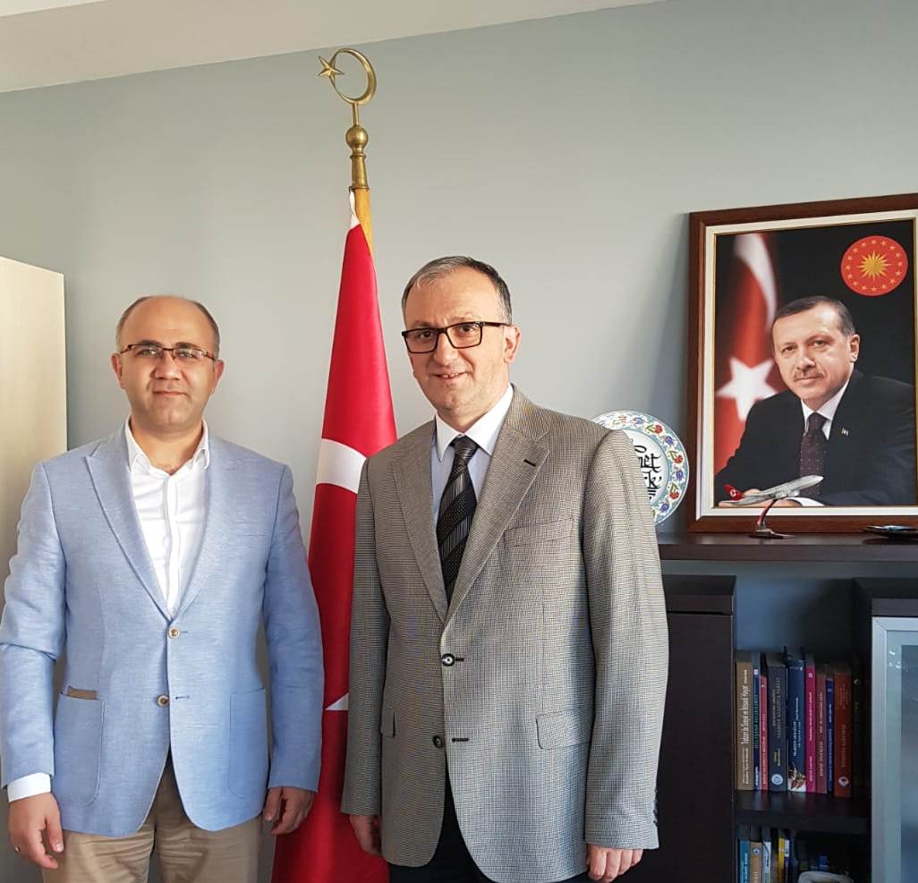 Trabzon Üniversitesi UZEM Müdürü, Birlik Genel Sekreterimizi Ziyaret Etti.