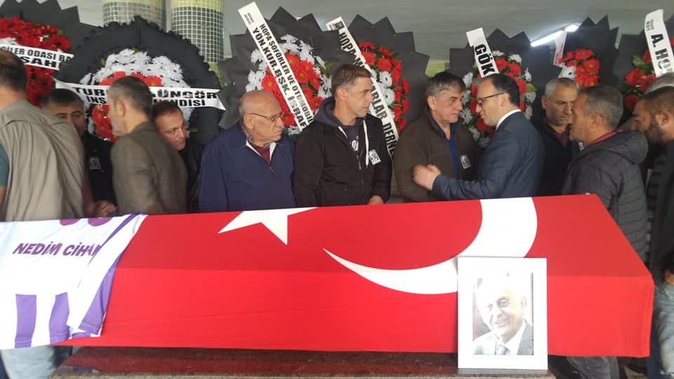 Nedim Cihan Son Yolculuğuna Uğurlandı.