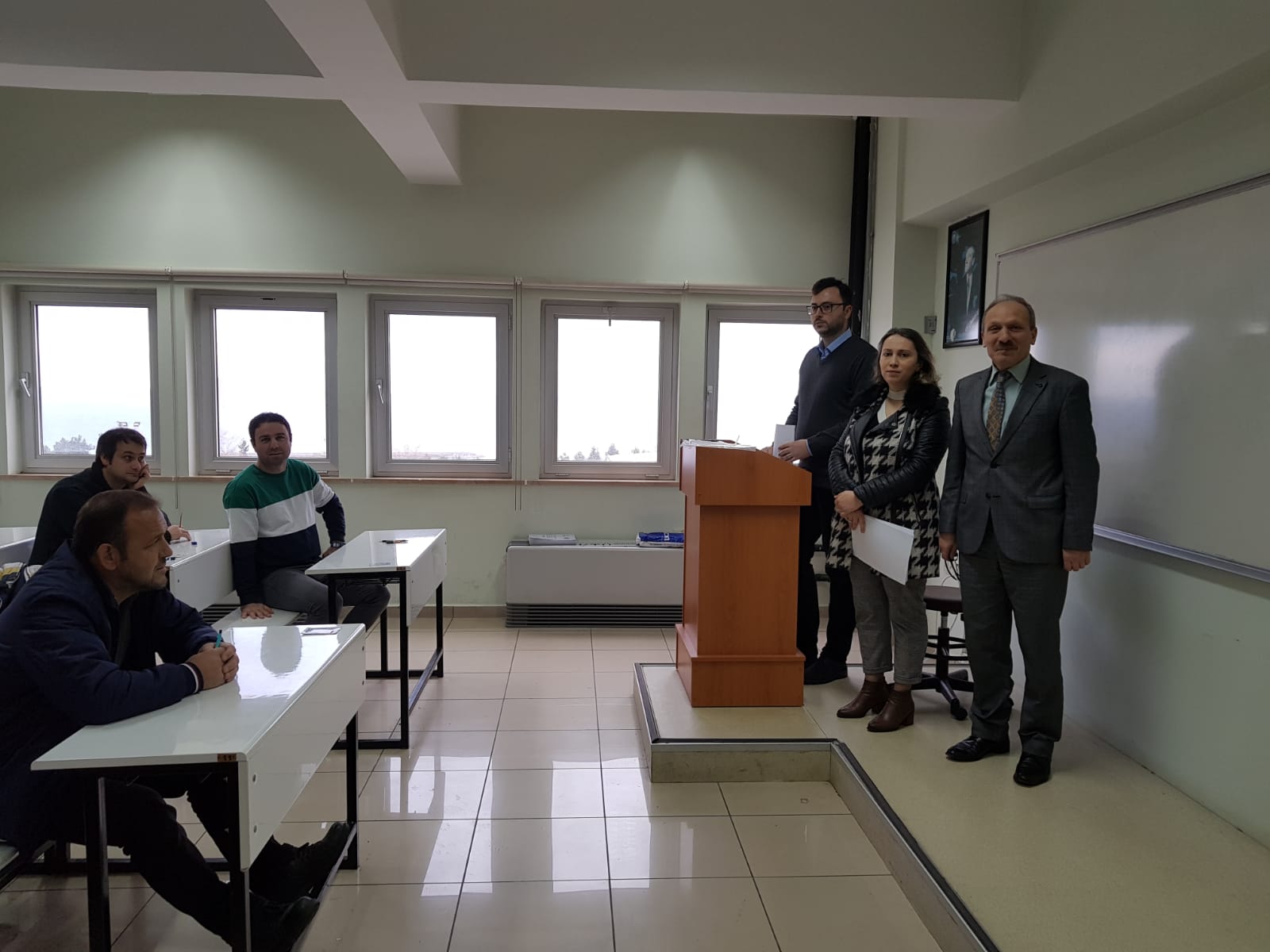 İtfaiye Personeli Görevde Yükselme Sınavı yapıldı.