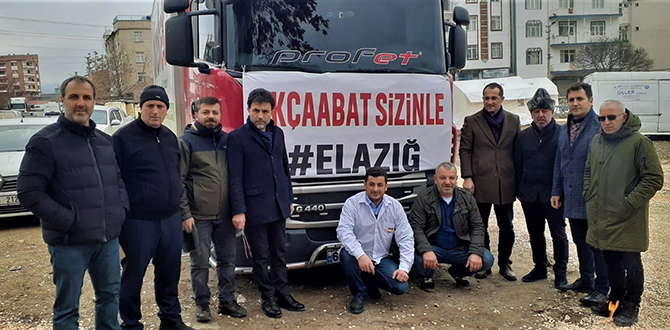 AKÇAABAT’TAN DEPREM BÖLGESİNE YARDIM ELİ