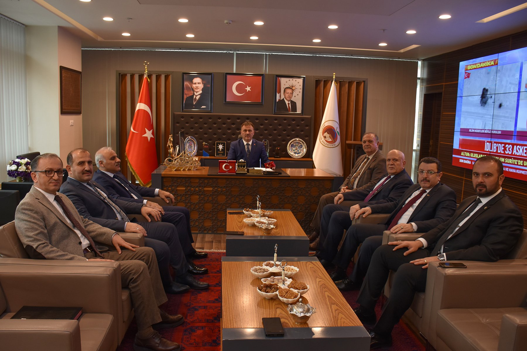 28 Şubat Gümüşhane Encümen Toplantısı Resimleri