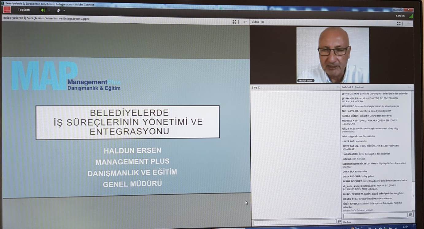 BELEDİYELERDE İŞ SÜREÇLERİNİN YÖNETİMİ VE KRİZ YÖNETİMİ Eğitimi
