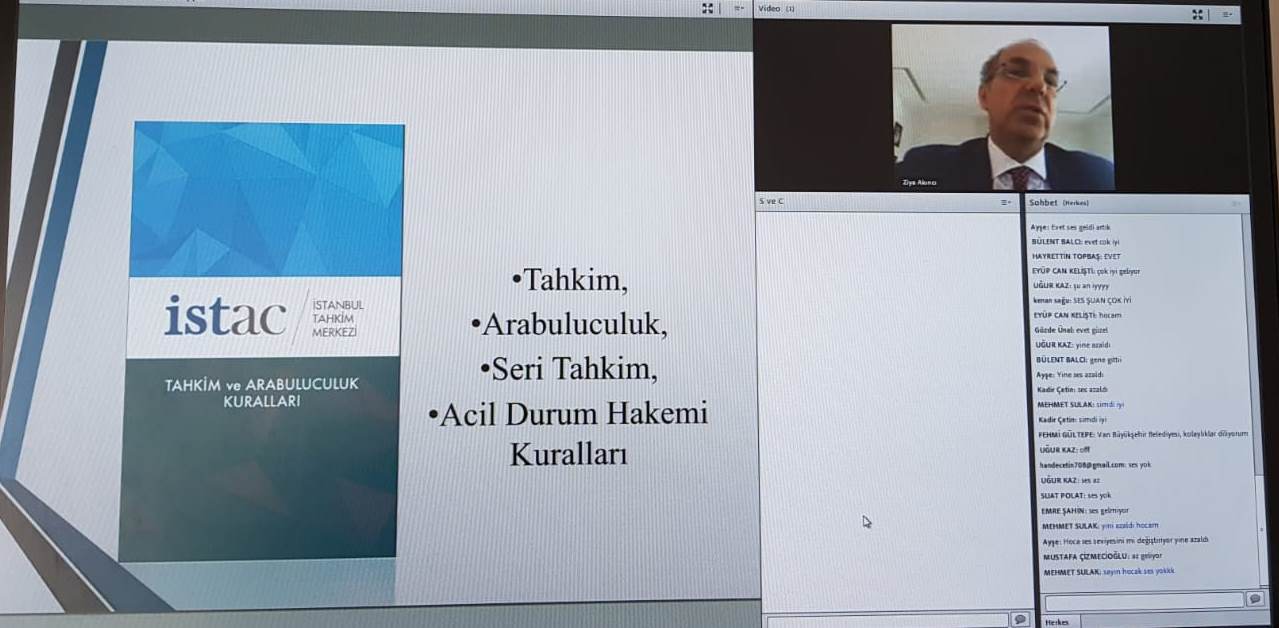 Belediyelerde Tahkim Uzaktan Eğitim Ders Linki