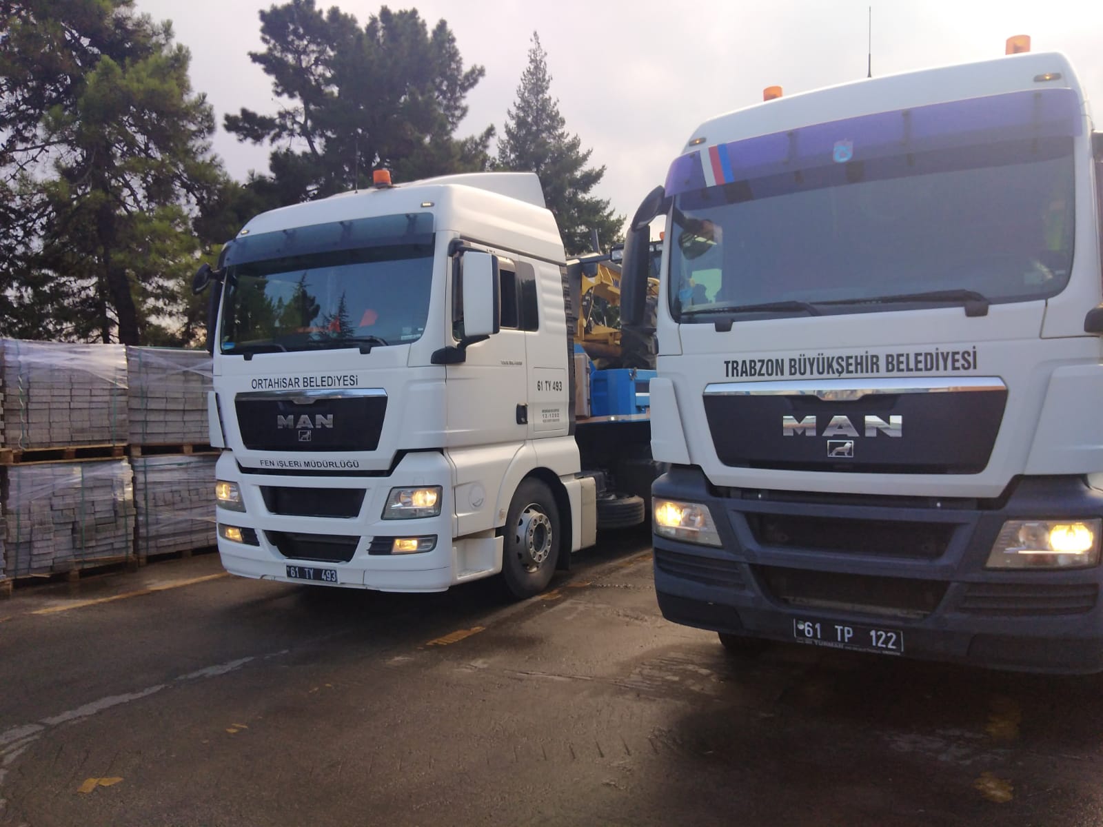 BÜYÜKŞEHİR’DEN GİRESUN’A EKİP DESTEĞİ