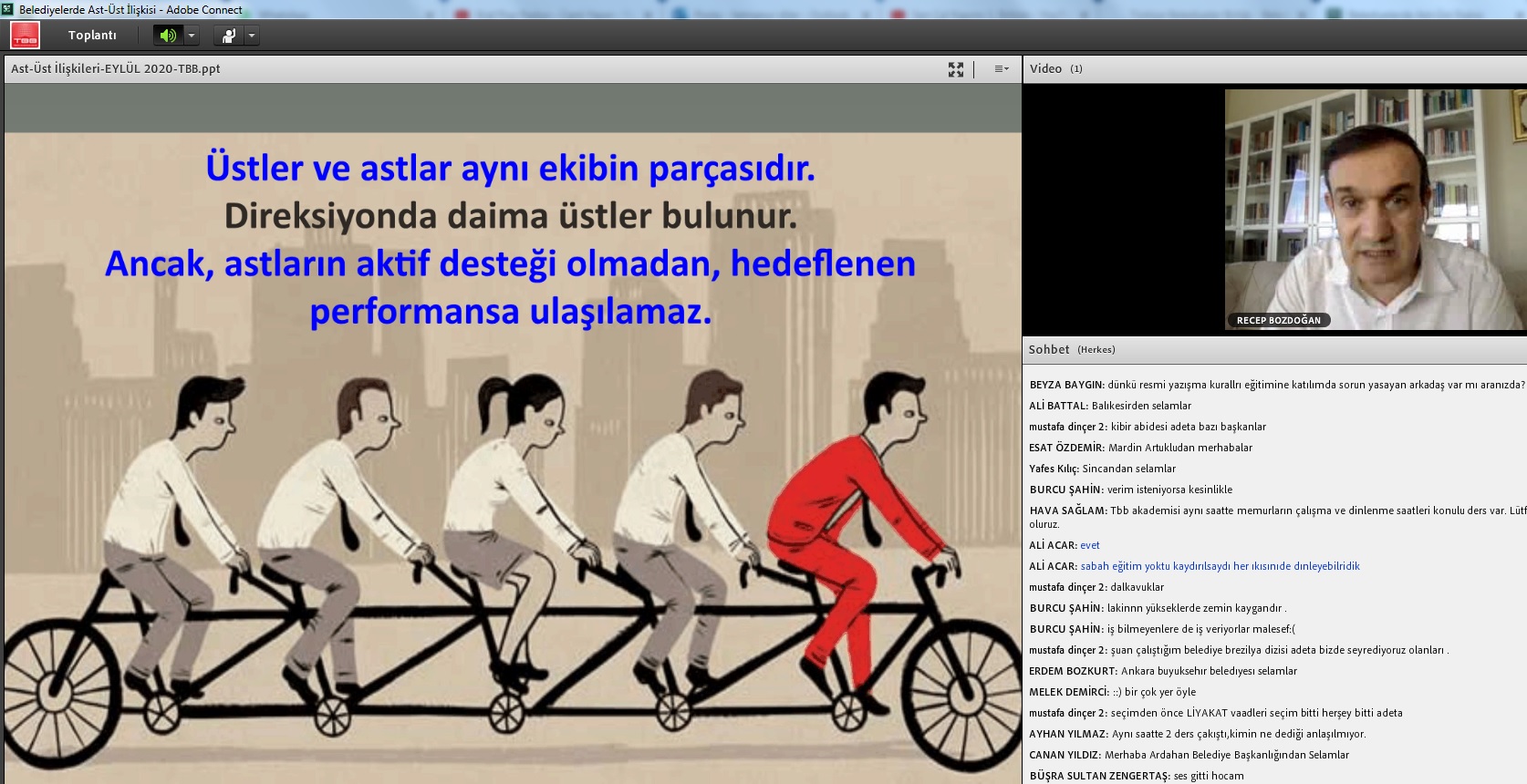 Belediyelerde Ast-Üst İlişkisi Eğitim Semineri