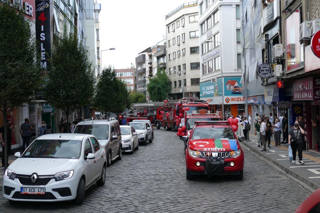 BÜYÜKŞEHİR İTFAİYESİNDEN ŞEHİR TURU