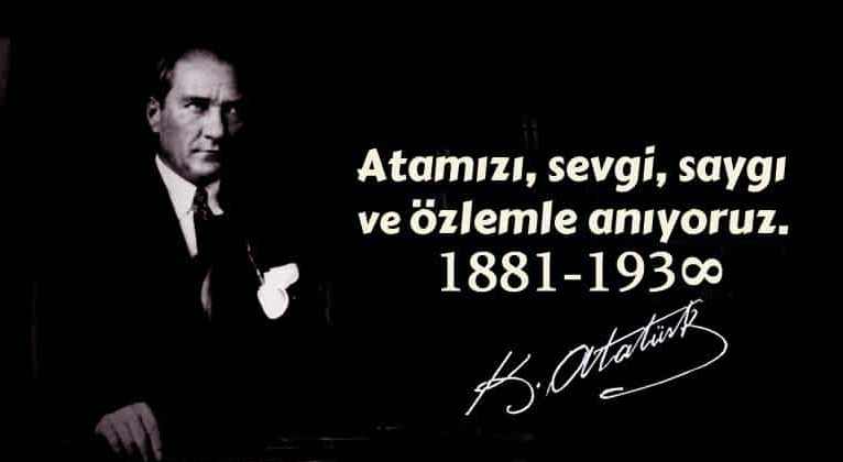 Genel Sekreter Mehmet Şentürk’ün 10 Kasım Mesajı.