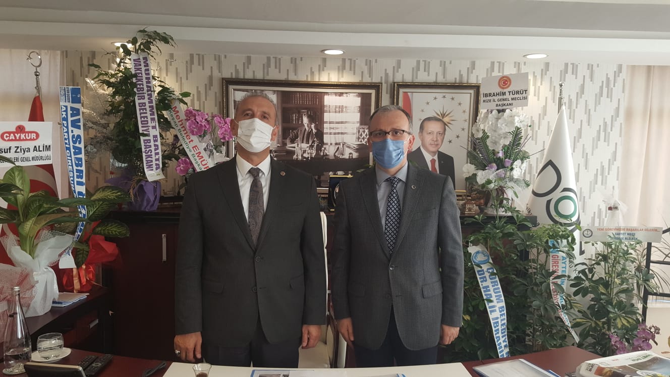 DOKAP Başkanı Gültekin’e hayırlı olsun ziyareti