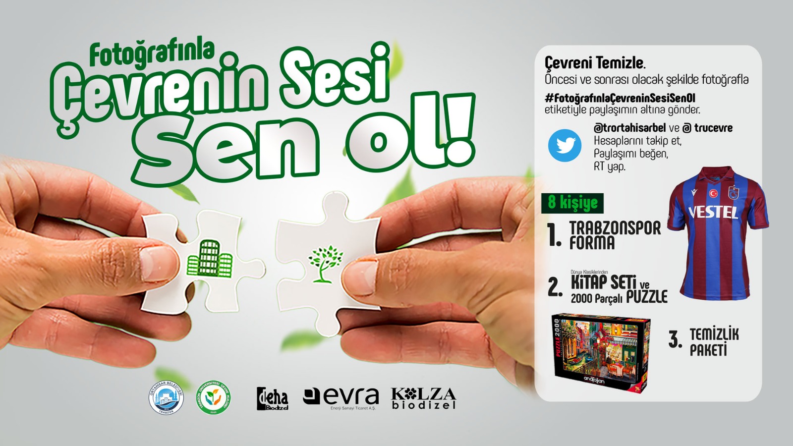 Çevreni temizle, ödülü kazan!