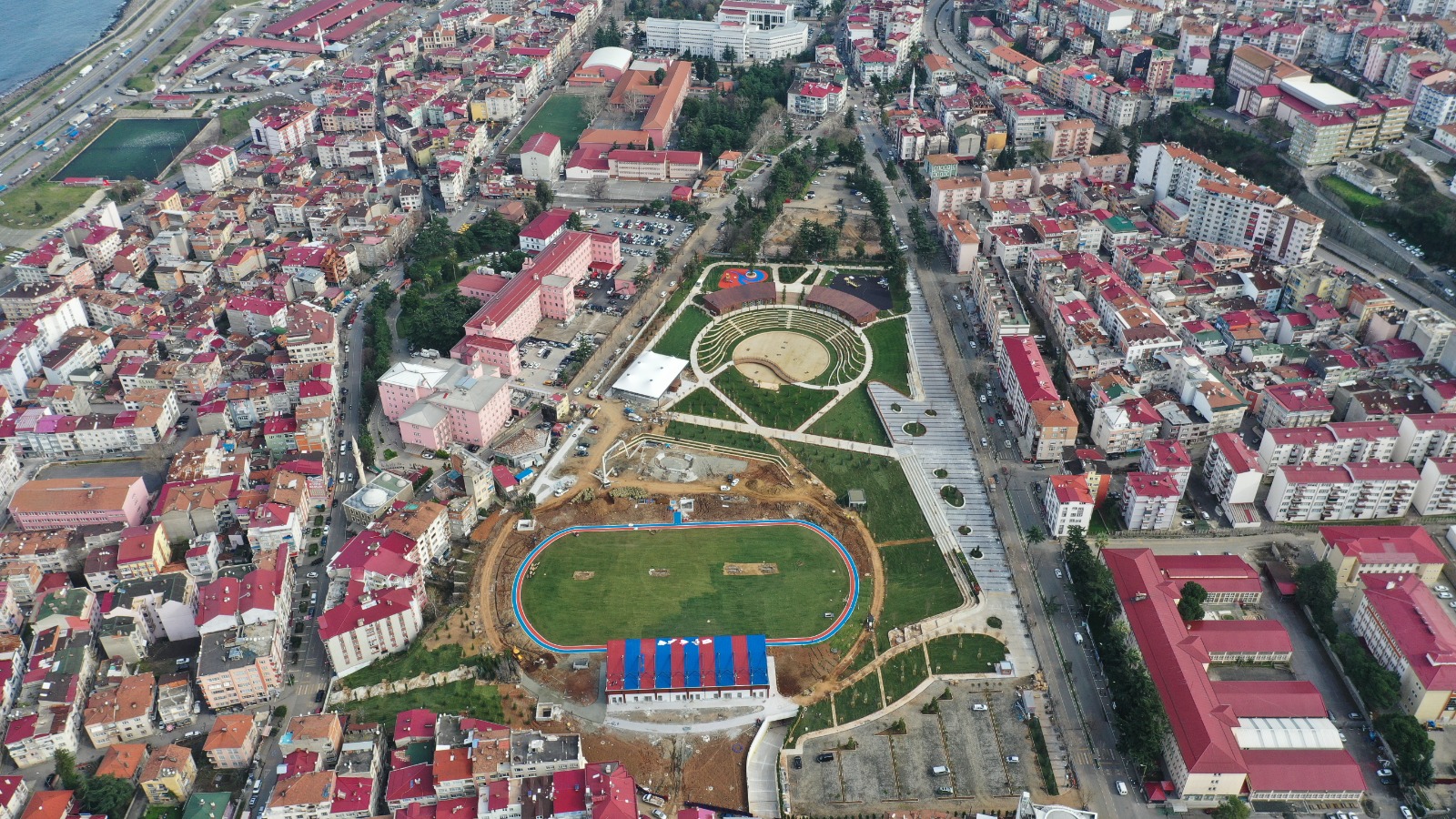 TRABZON “SPOR” TEMALI MİLLET BAHÇESİNE GELECEK AY KAVUŞACAK