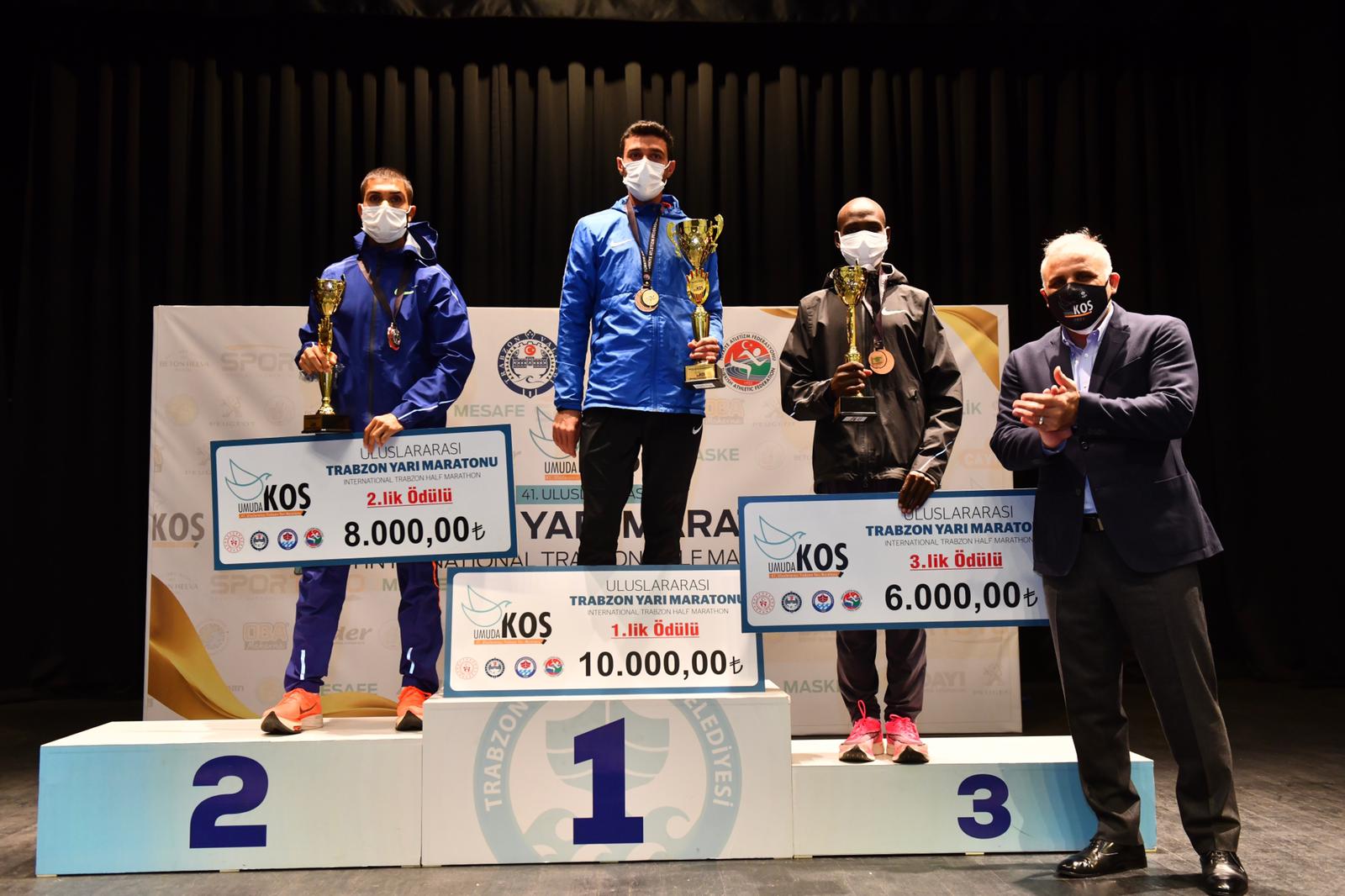 41. ULUSLARARASI TRABZON YARI MARATONU ÖDÜLLERİ SAHİPLERİNİ BULDU