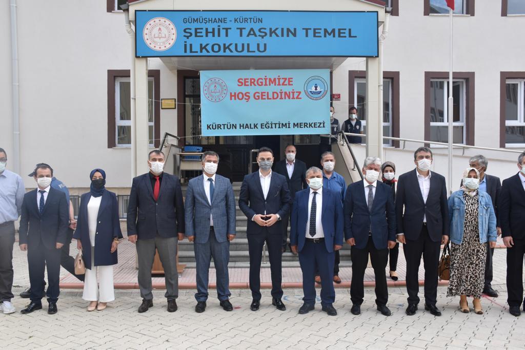 BAŞKAN ŞEN HALK EĞİTİM MERKEZİ’NİN YIL SONU SERGİSİ TÖRENİNE KATILDI