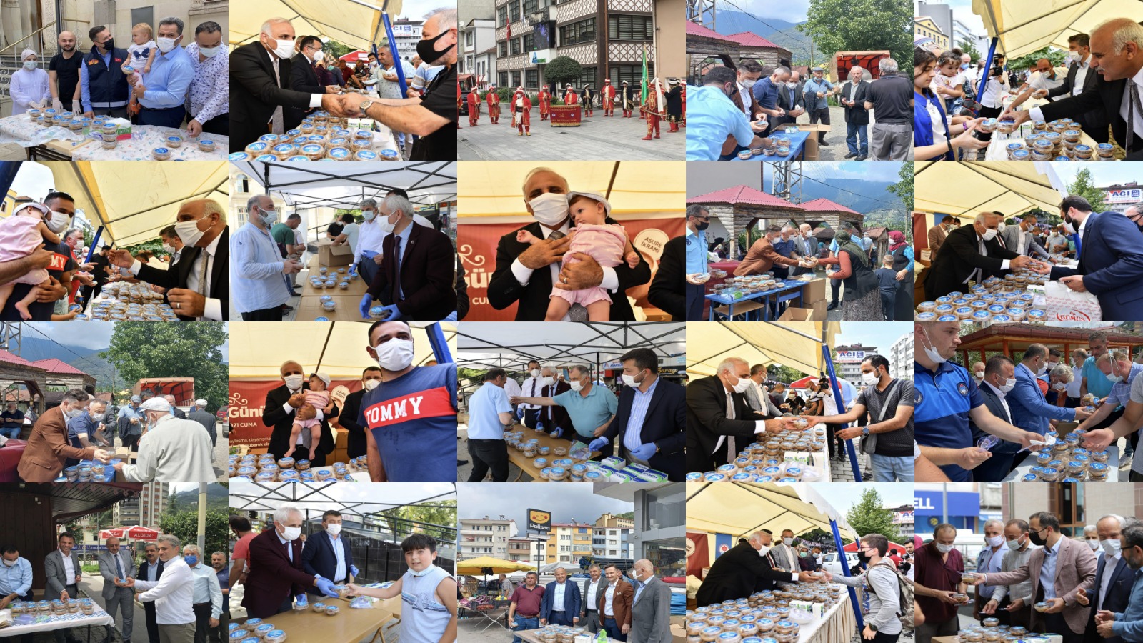 BAŞKAN ZORLUOĞLU’NDAN HEMŞEHRİLERİNE AŞURE İKRAMI