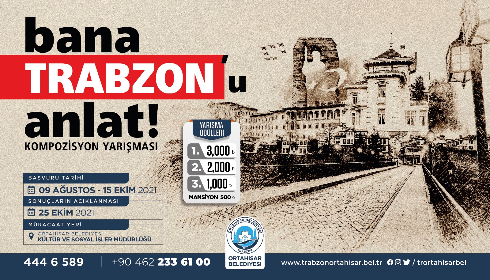 ‘Bana Trabzon’u Anlat’ Kompozisyon Yarışması