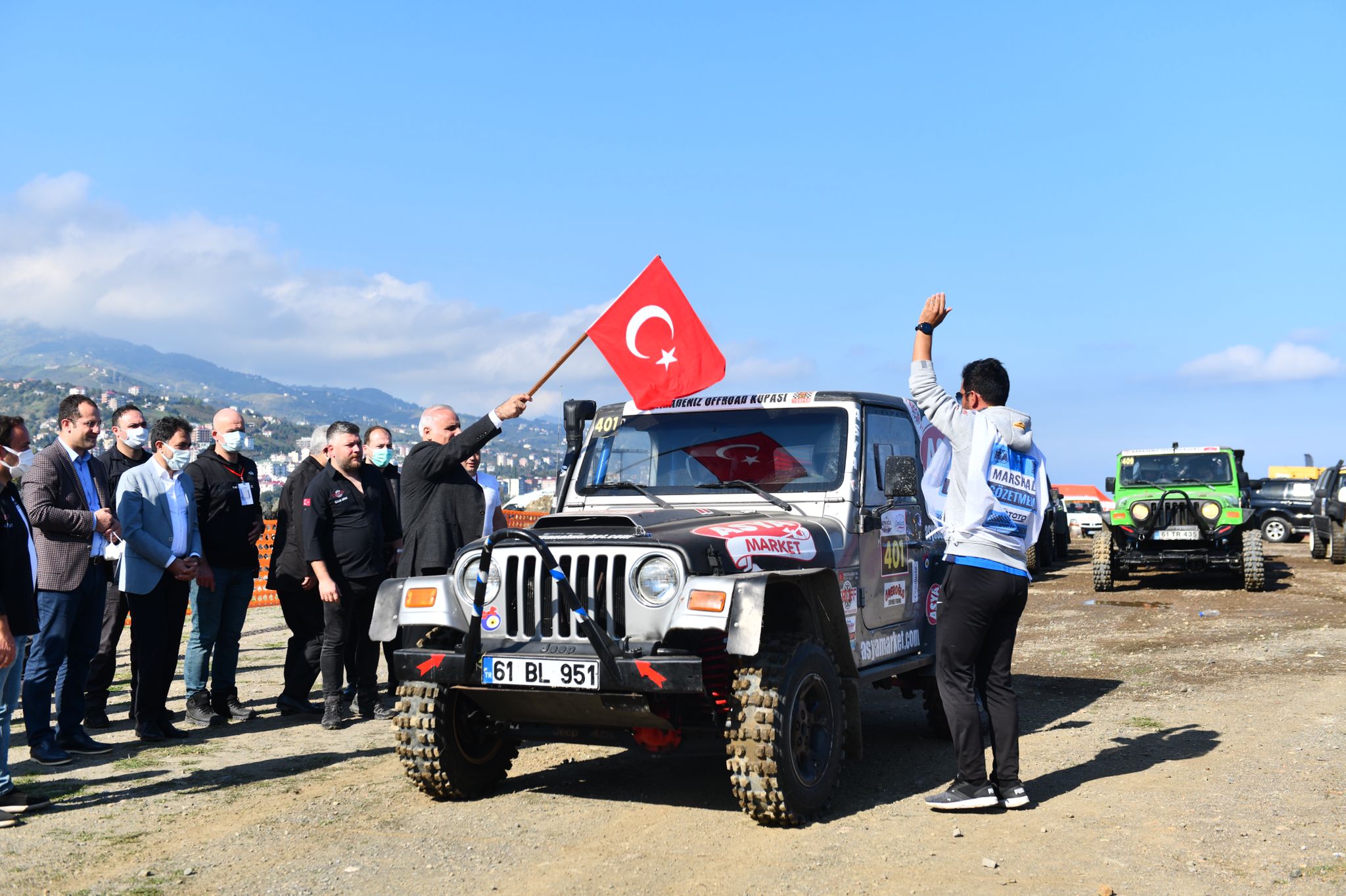 KARADENİZ OFF-ROAD KUPASI YARIŞLARINDA HEYECAN ZİRVE YAPTI