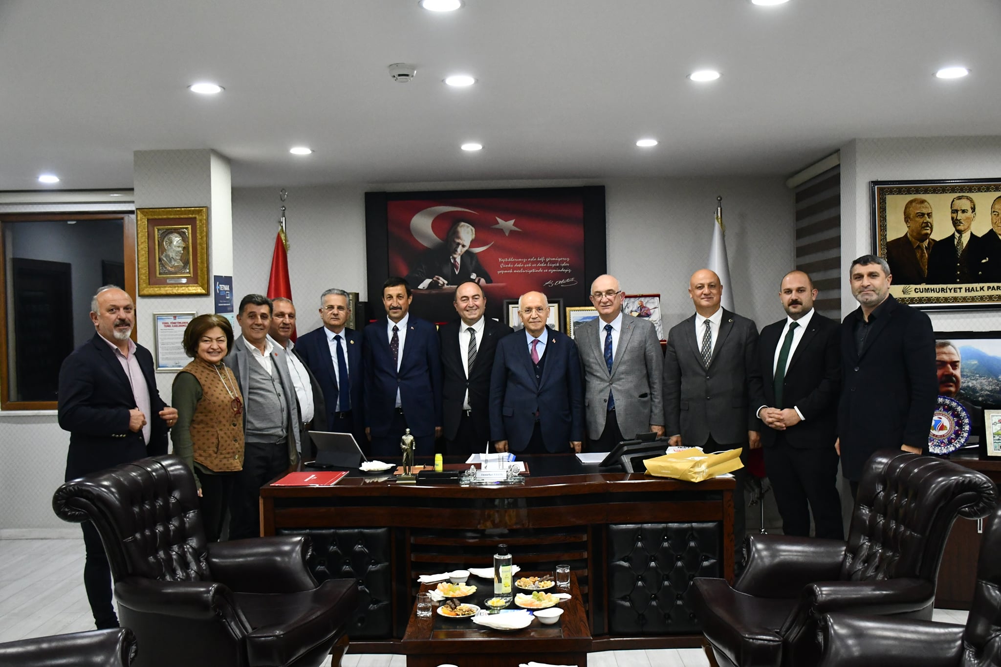 İÇ ANADOLU BELEDİYELER BİRLİĞİ’NDEN ARTVİN BELEDİYESİ’NE ZİYARET