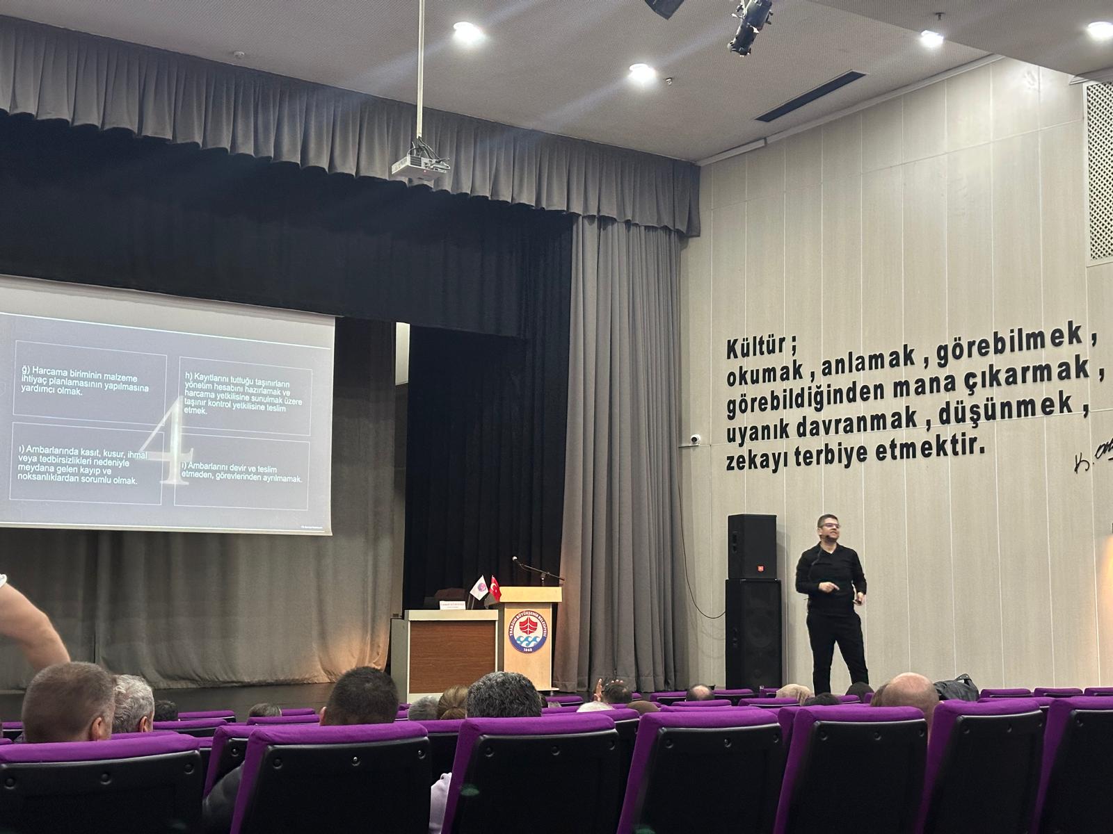 Eğitim Semineri Yapıldı.